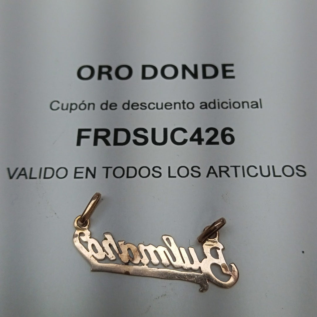 DIJE ORO 8 K 2,00 GRMS (SEMINUEVO)