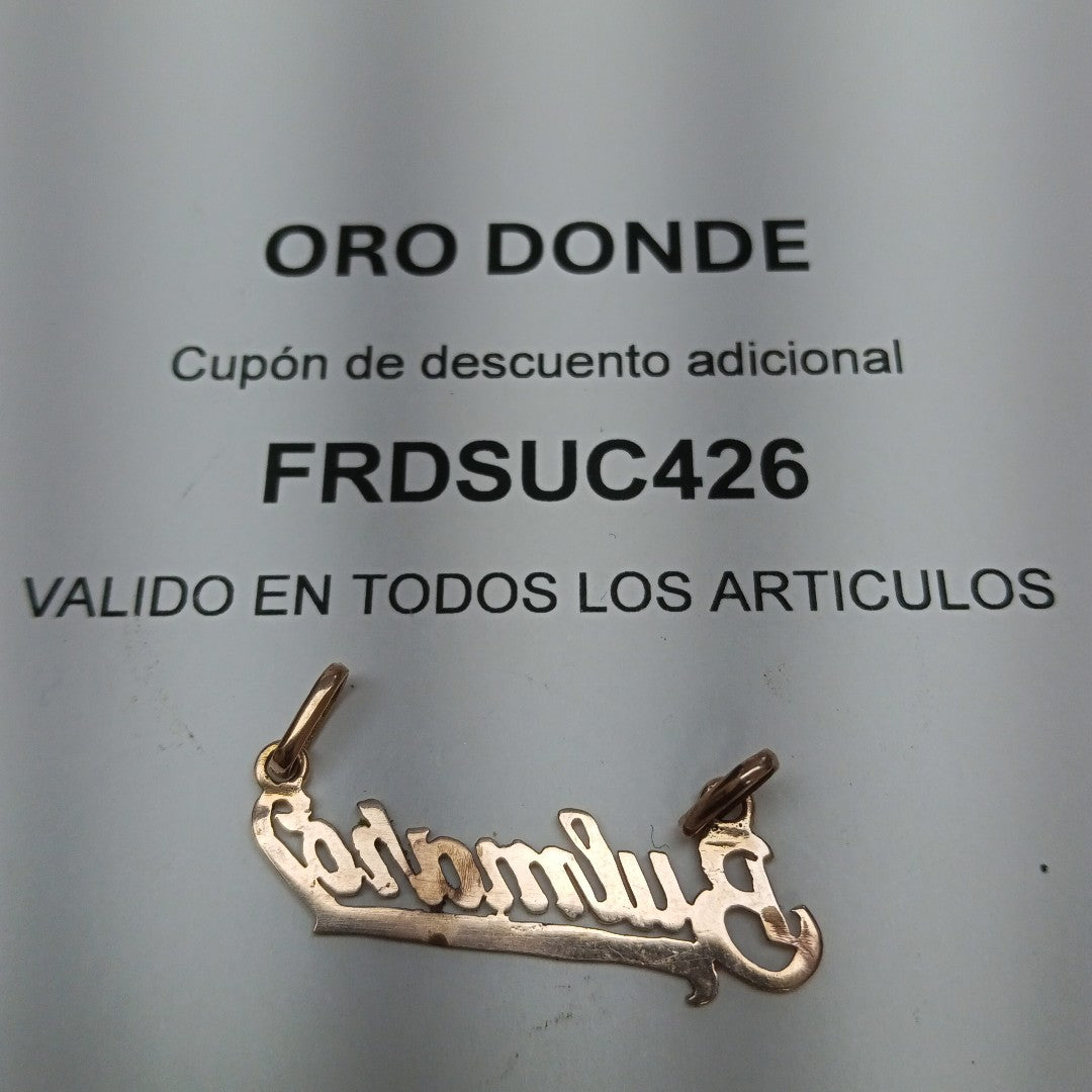 DIJE ORO 8 K 2,00 GRMS (SEMINUEVO)