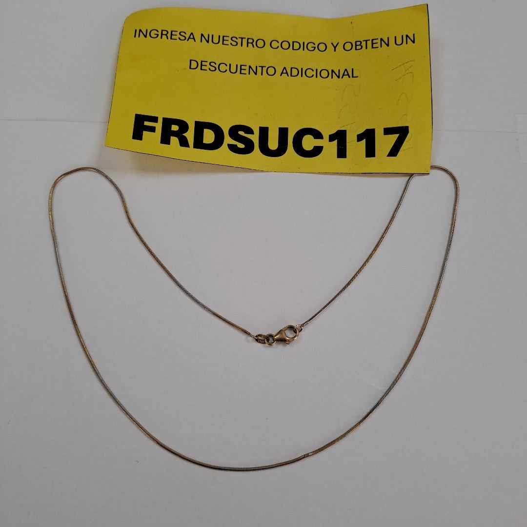 CADENA ORO 10 K 2,90 GRMS (SEMINUEVO)