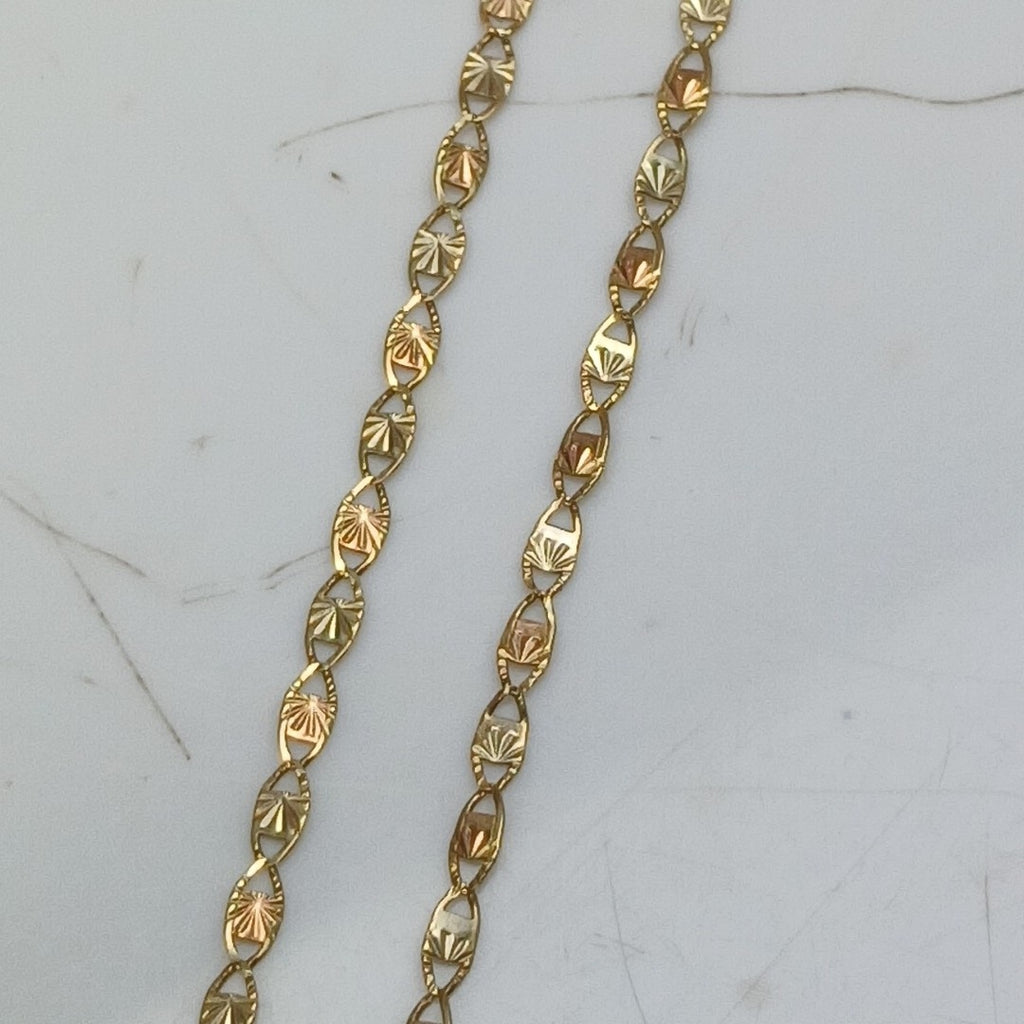 CADENA, DIJE ORO 10 K 2.9 GRMS (SEMINUEVO)