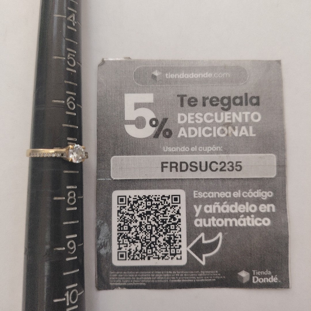 ANILLITO ORO 10 K 1.8 GRMS (SEMINUEVO)