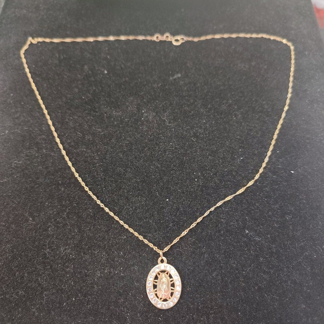 CADENA, DIJE ORO 10 K 2 GRMS (SEMINUEVO)