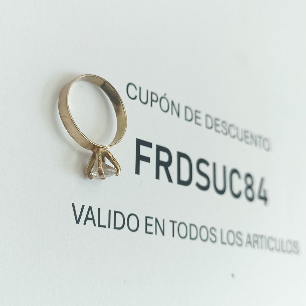 SOLITARIO ORO 8 K 1.6 GRMS (SEMINUEVO)