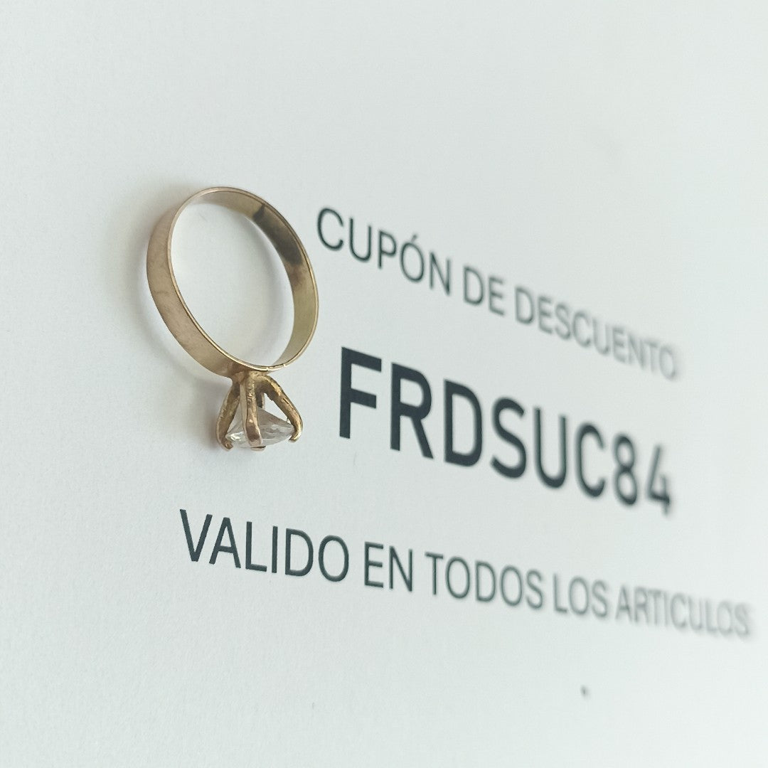 SOLITARIO ORO 8 K 1.6 GRMS (SEMINUEVO)