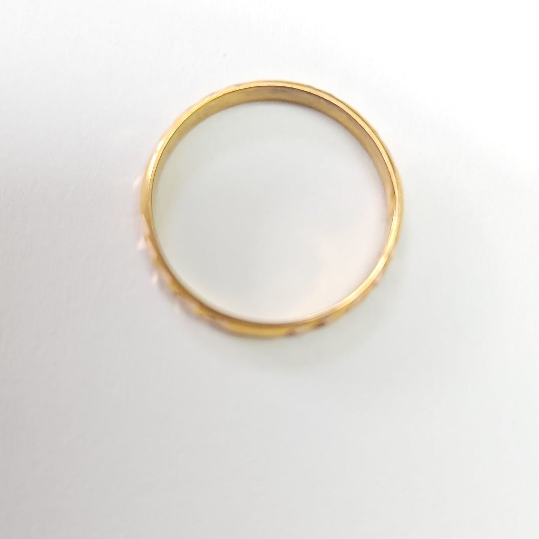 ANILLO ORO 10 K 1.3 GRMS (SEMINUEVO)