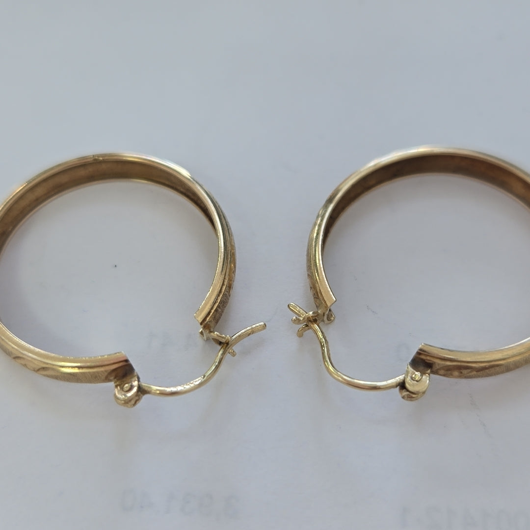 ARRACADAS PAR ORO 10 K 2.9 GRMS (SEMINUEVO)