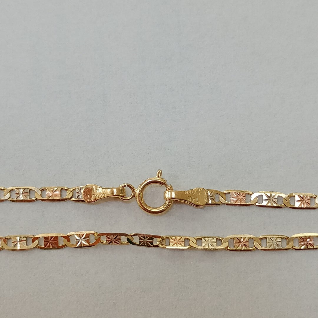 CADENA ORO 14 K 3.8 GRMS (SEMINUEVO)