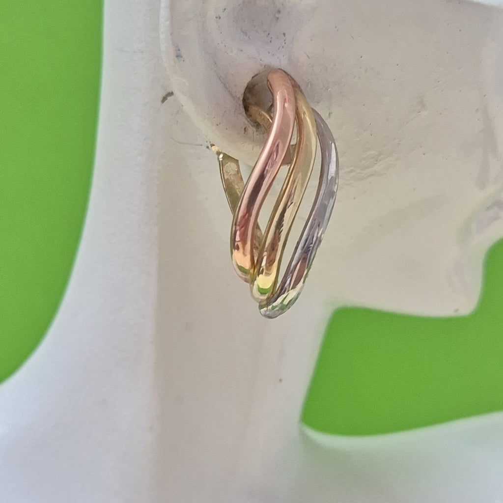 ARETES PAR ORO 10 K 1.4 GRMS (SEMINUEVO)