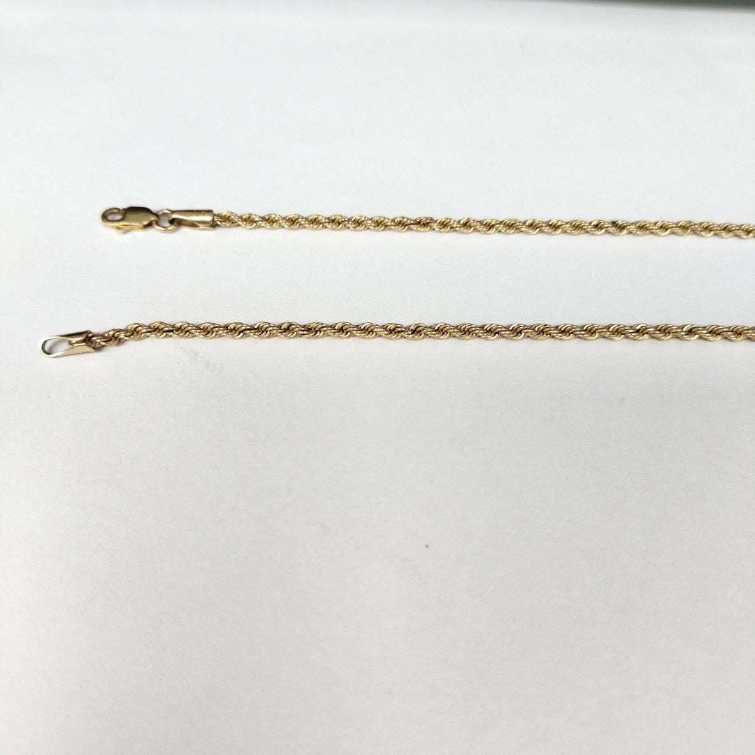CADENA ORO 14 K 3.6 GRMS (SEMINUEVO)