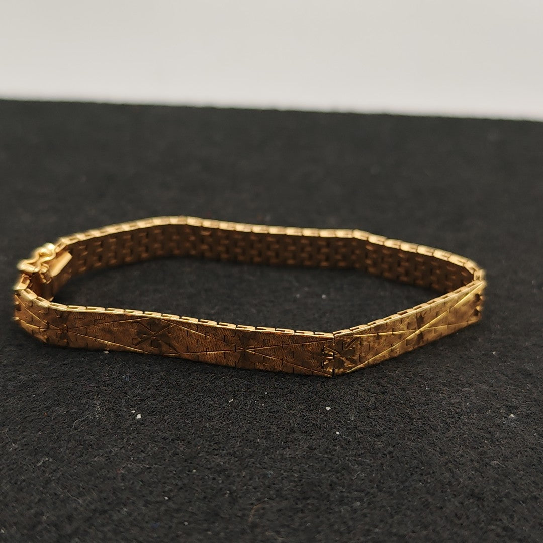 BRAZALETE ORO 18 K 20.6 GRMS (SEMINUEVO)
