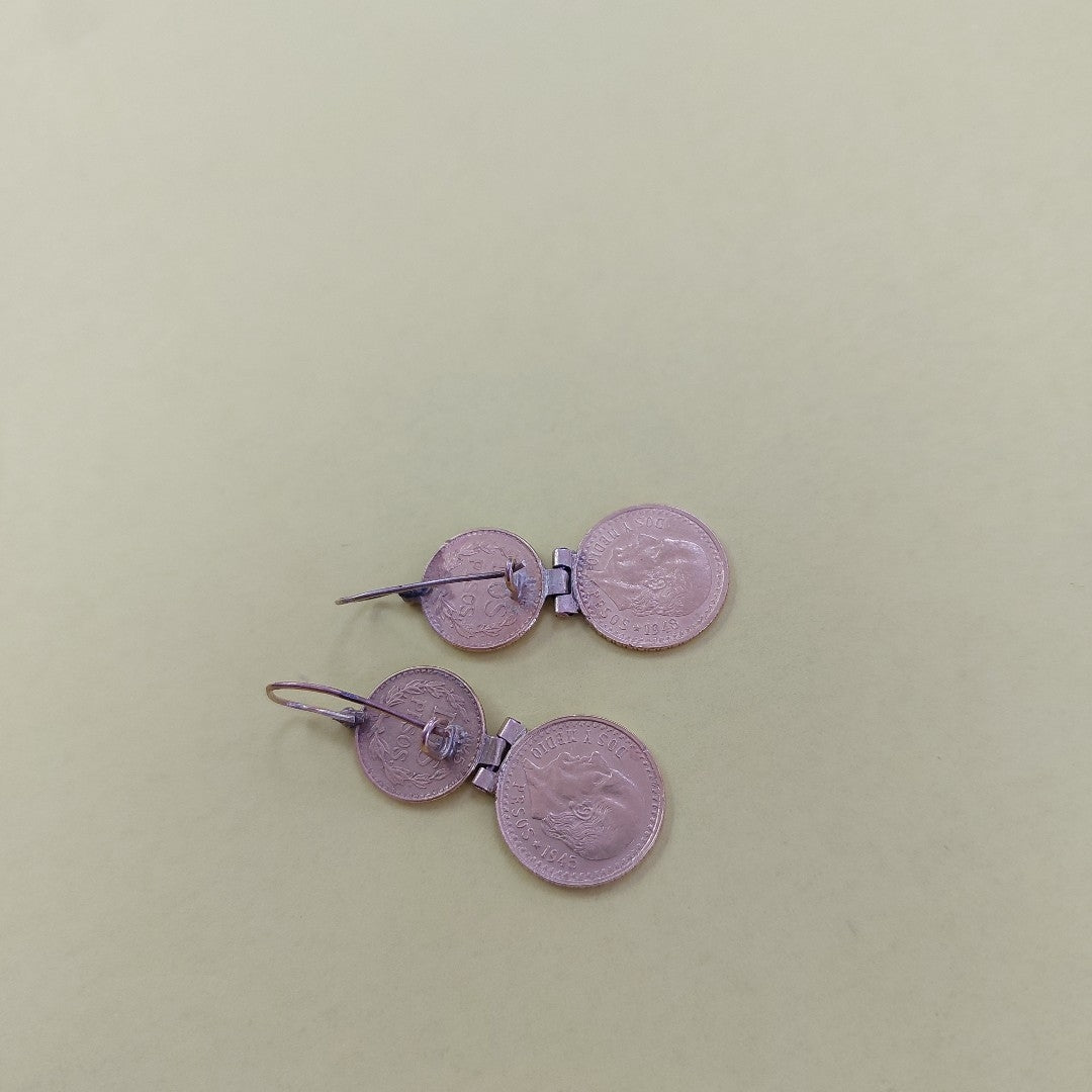 ARETES PAR ORO 21 K 3,32 GRMS (SEMINUEVO)