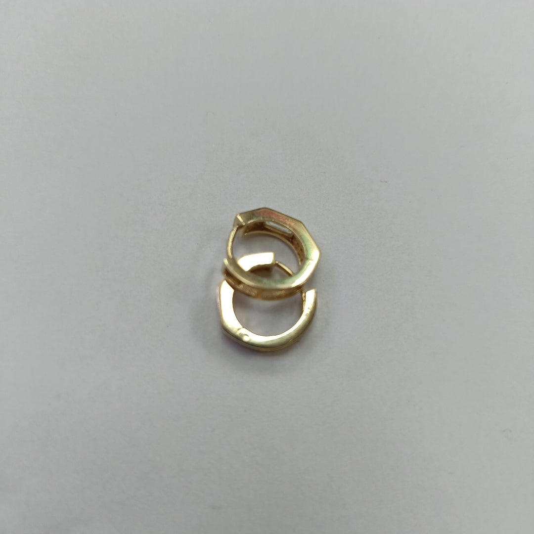 ARRACADAS PAR ORO 14 K 2.7 GRMS (SEMINUEVO)
