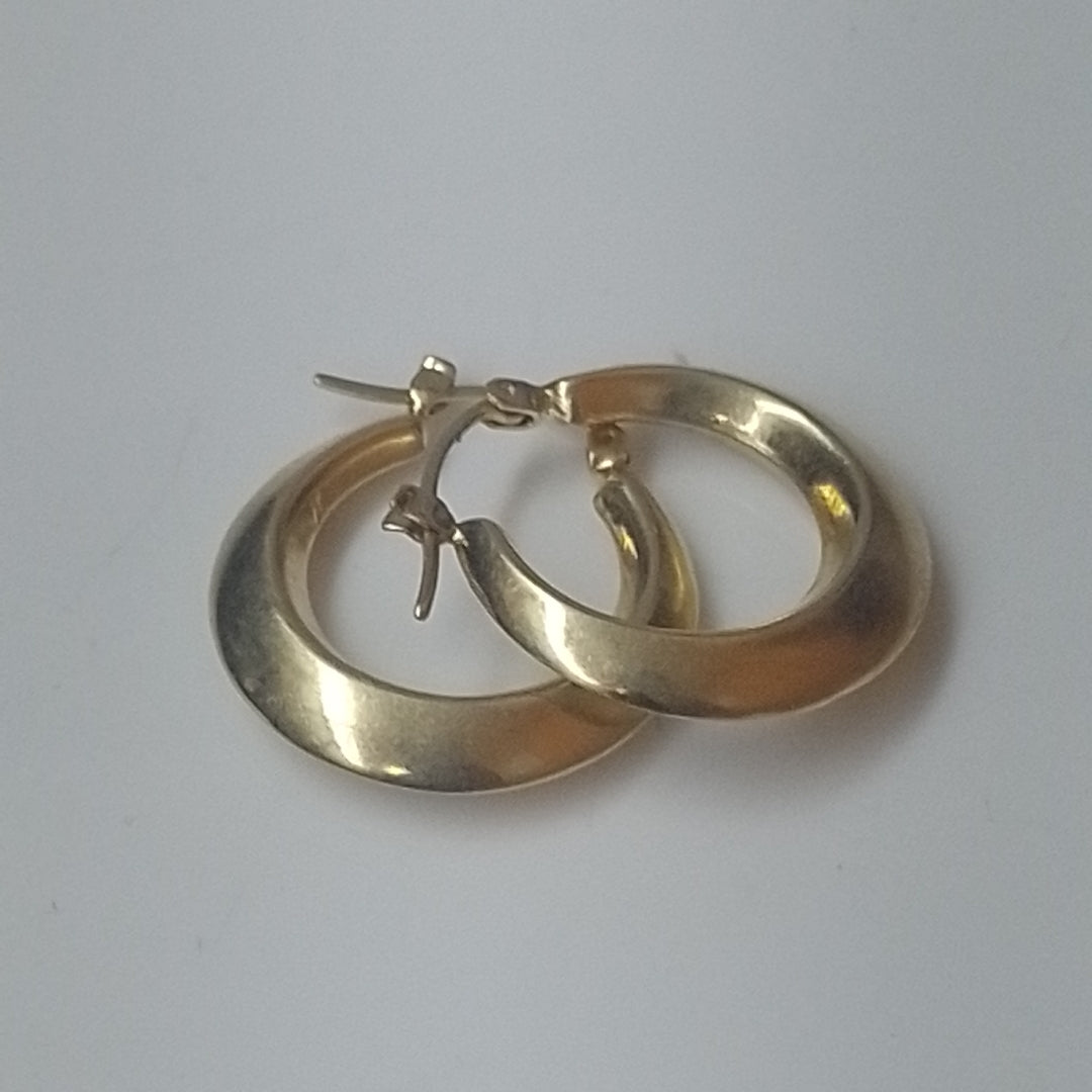 ARRACADAS PAR ORO 14 K 2.7 GRMS (SEMINUEVO)