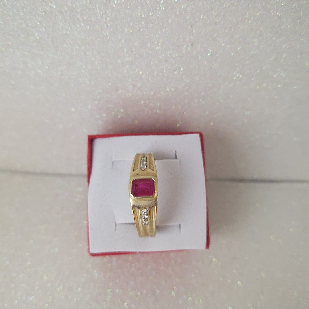 ANILLO ORO 14 K 6.8 GRMS (SEMINUEVO)