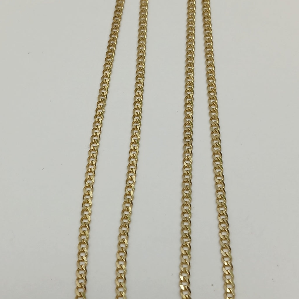 CADENA BARBADO 10K 55 CM 5.5 GR (NUEVO)