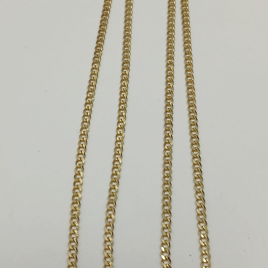 CADENA BARBADO 10K 55 CM 5.5 GR (NUEVO)