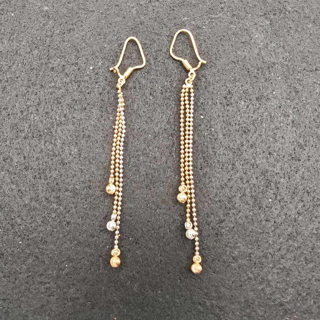 ARETES PAR ORO 14 K 3.1 GRMS (SEMINUEVO)