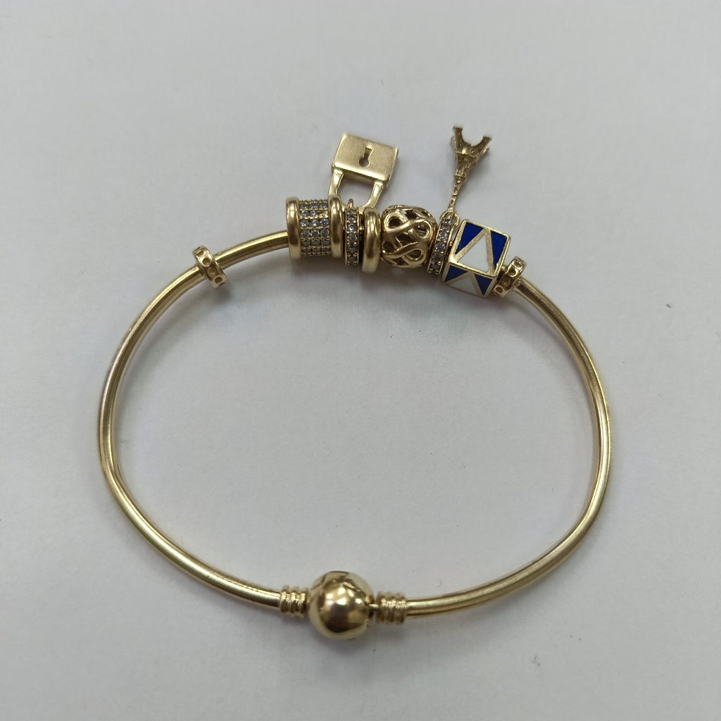 PULSERA RIGIDA ORO 10 K 10.5 GRMS (SEMINUEVO)