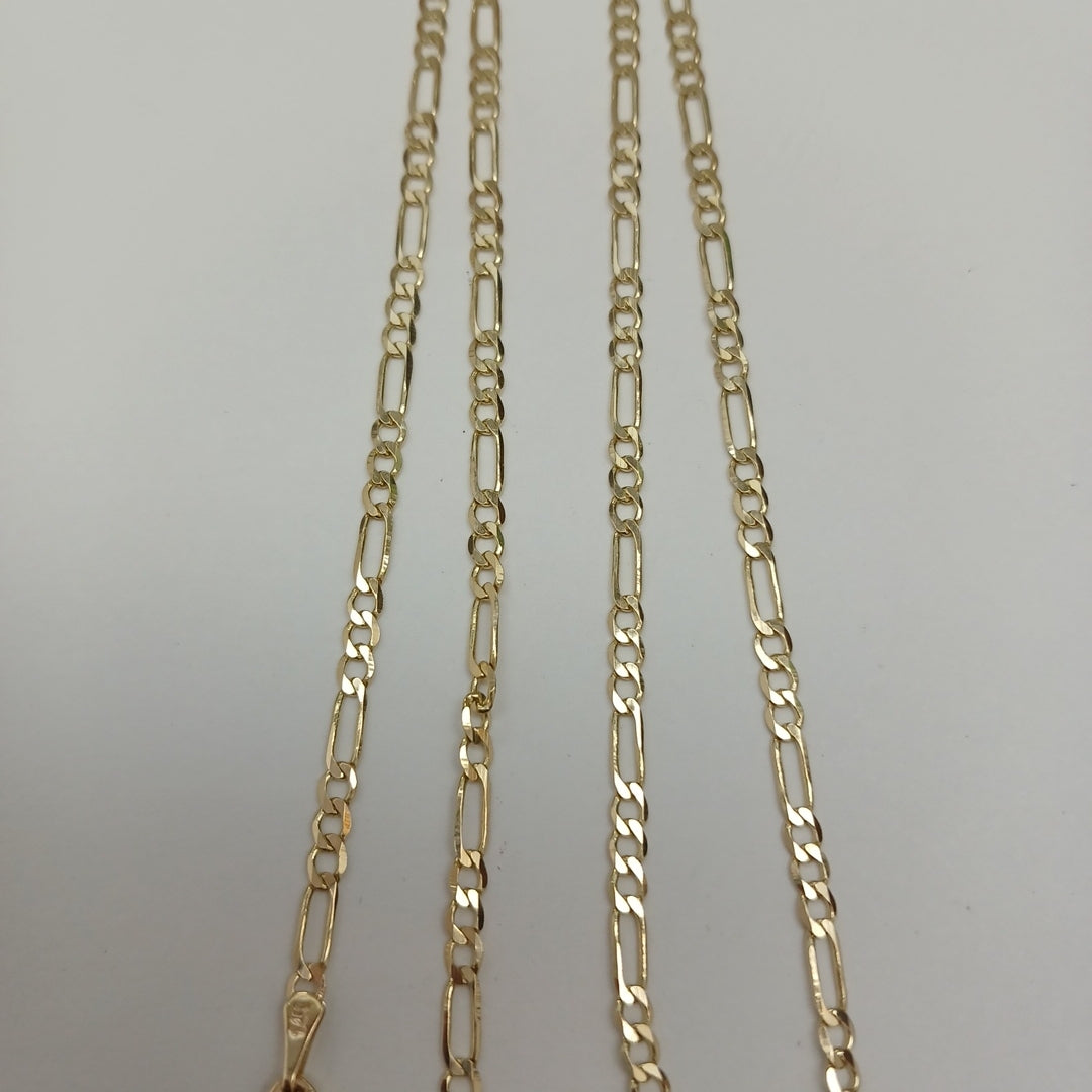 CADENA 3X1 14K 60 CM 5.1 GR (NUEVO)