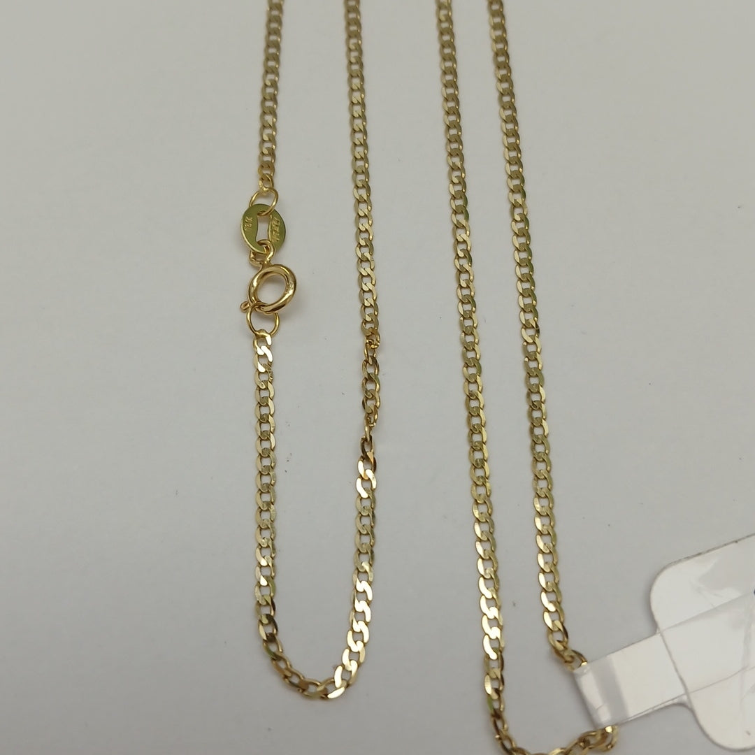 CADENAS BARBADA AMARILLA ORO 14K 2 (NUEVO)