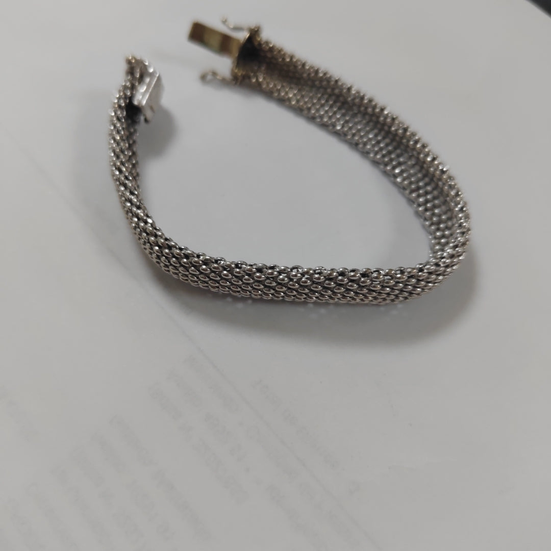 PULSERA ORO COMBINADO 14 K 16.4 GRMS (SEMINUEVO)