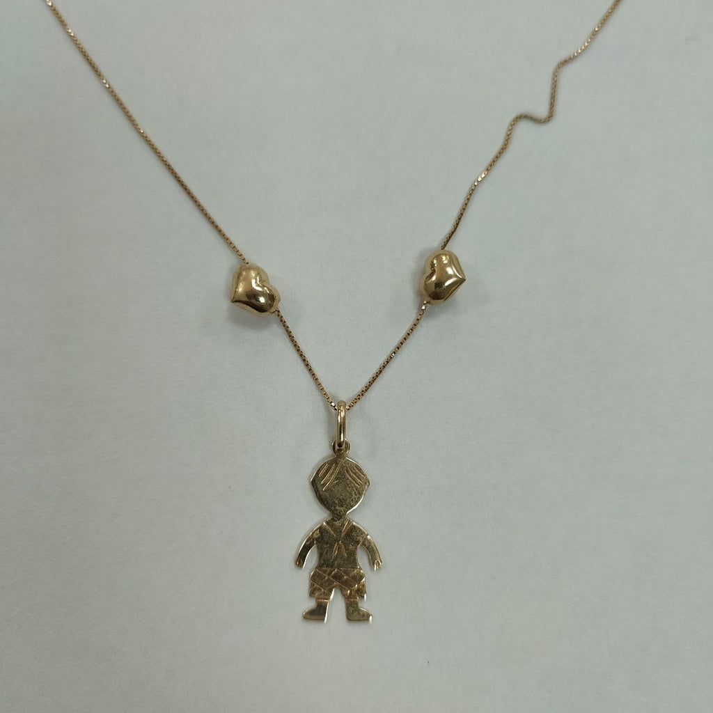 GARGANTILLA ORO 14 K 2.2 GRMS (SEMINUEVO)