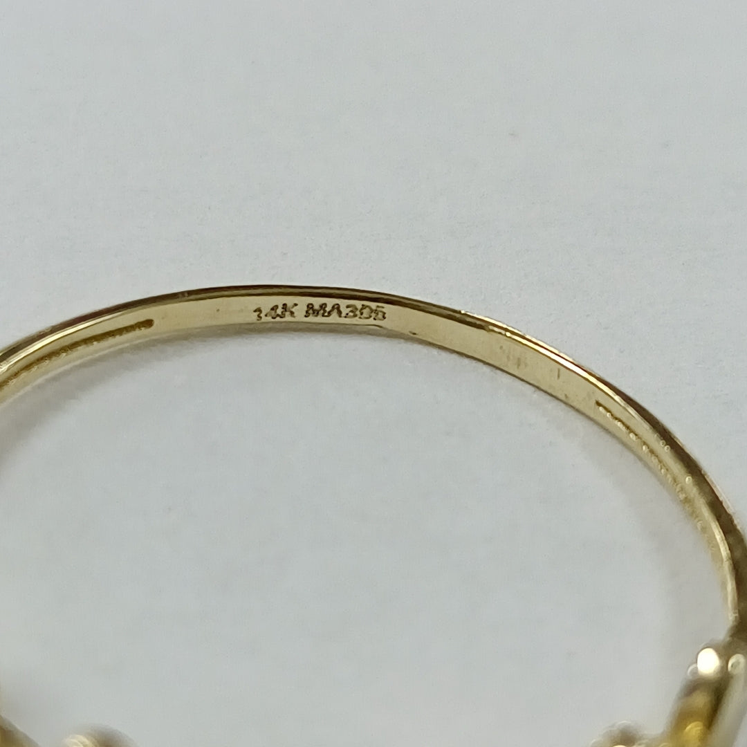 ANILLOS DAMA ORO 14K 1.1 (NUEVO)