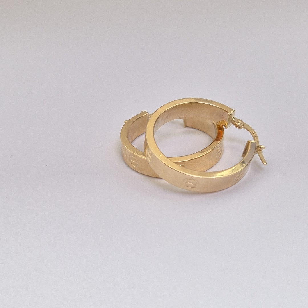ARRACADAS ORO 14K 3 (NUEVO)