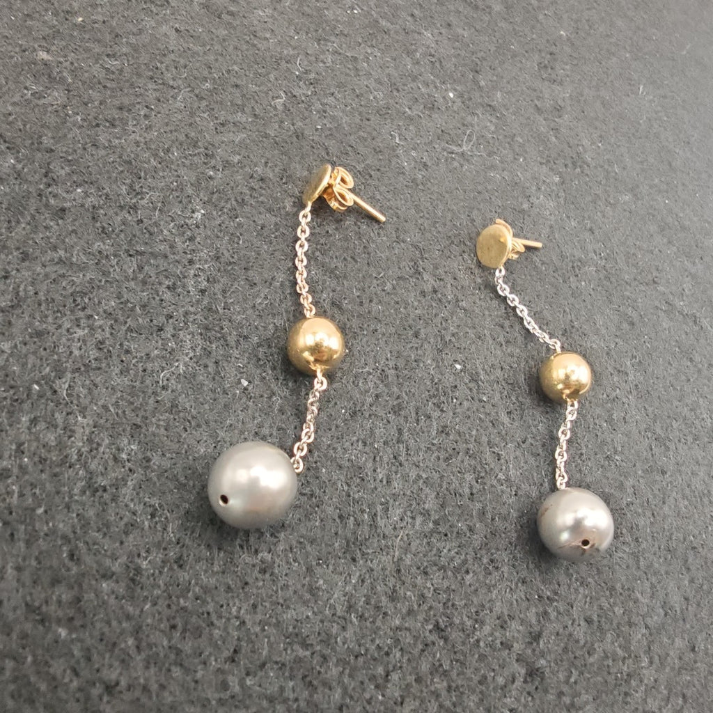 ARETES PAR ORO 14 K 4.5 GRMS (SEMINUEVO)