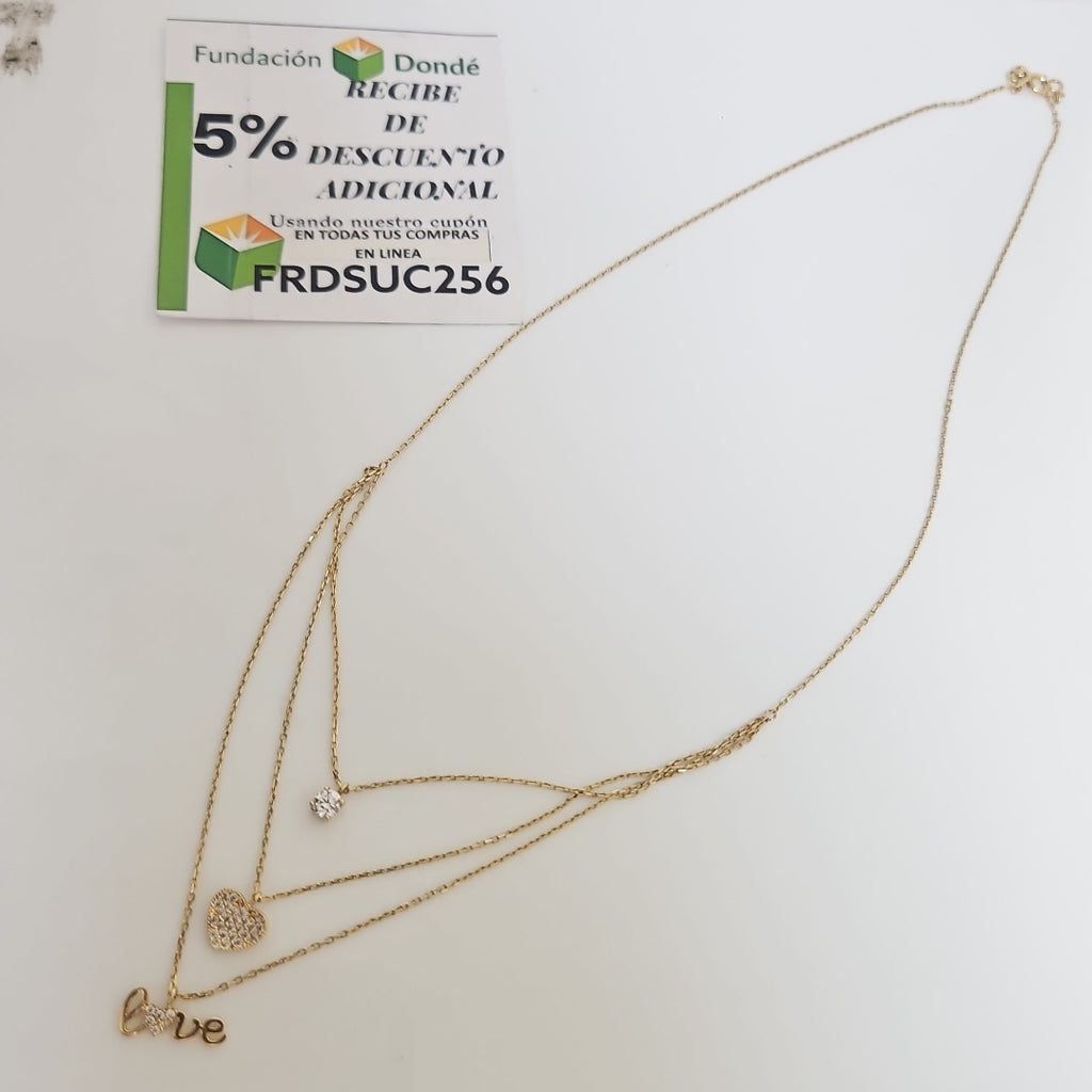 AHOGADOR ORO 14 K 3,40 GRMS (SEMINUEVO)
