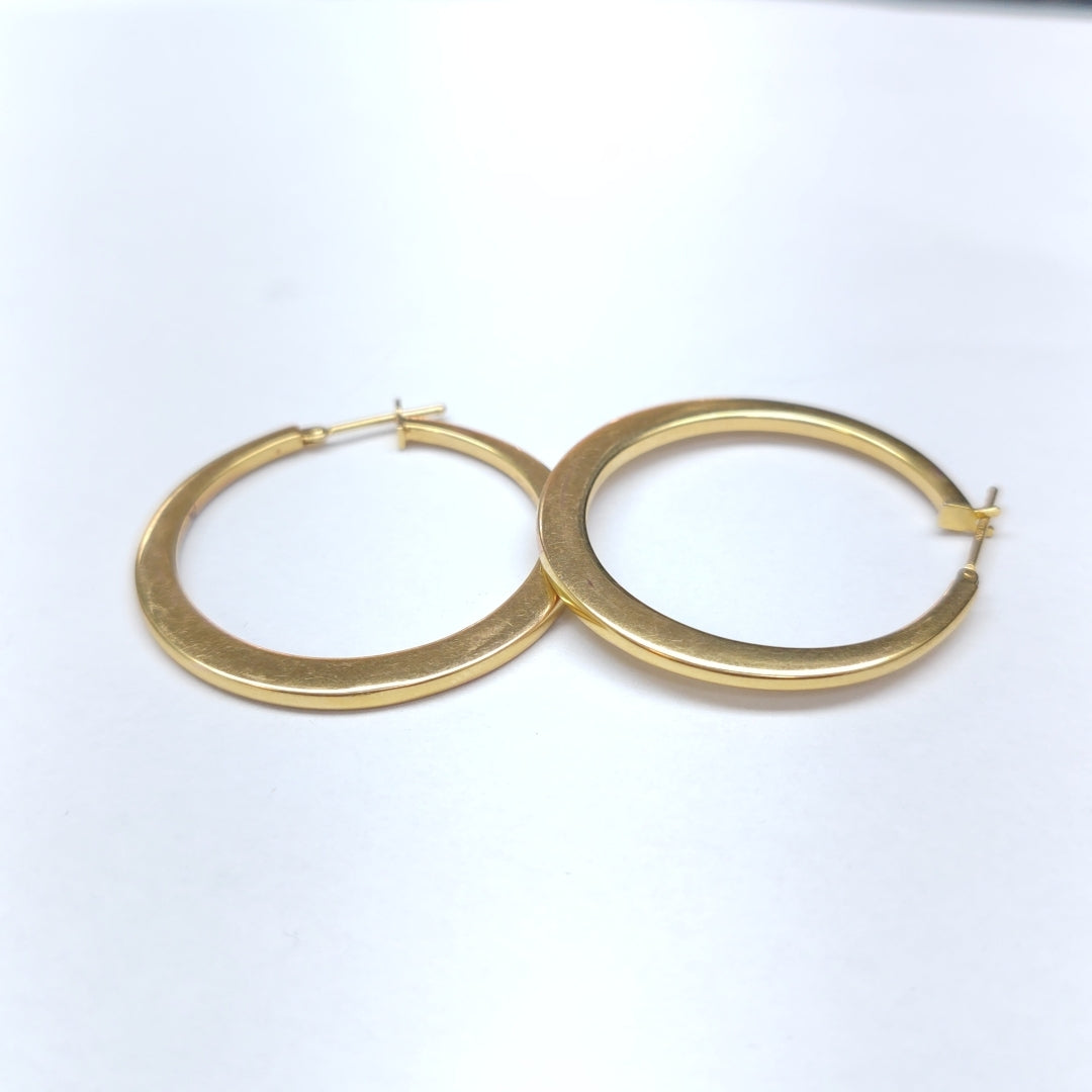 ARRACADAS PAR ORO 14 K 4,20 GRMS (SEMINUEVO)