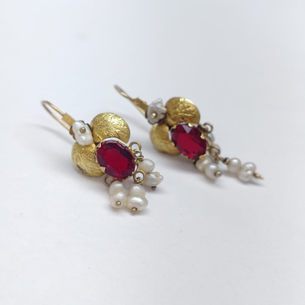 ARETES PAR ORO 10 K 3,00 GRMS (SEMINUEVO)