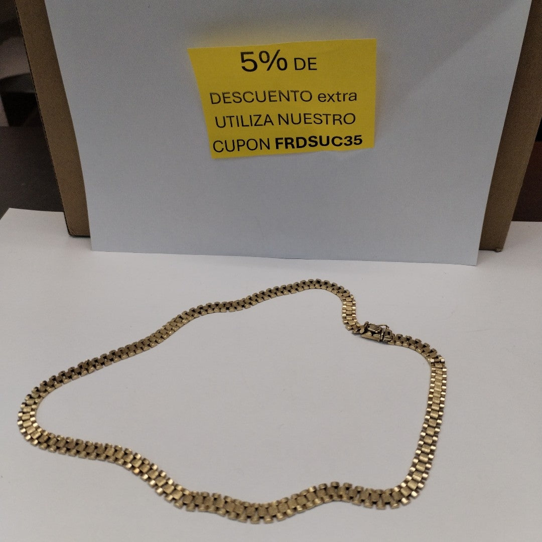 CADENA ORO 14 K 22.4 GRMS (SEMINUEVO)