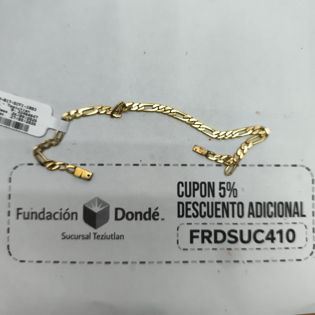 PULSERA ORO 14 K 5,70 GRMS (SEMINUEVO)