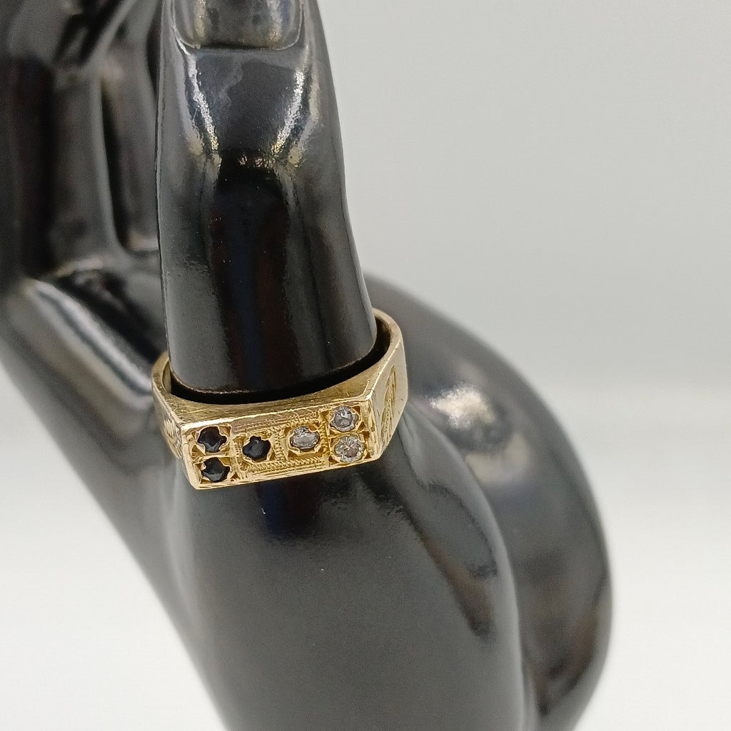 ANILLO ORO 14 K 8,60 GRMS (SEMINUEVO)