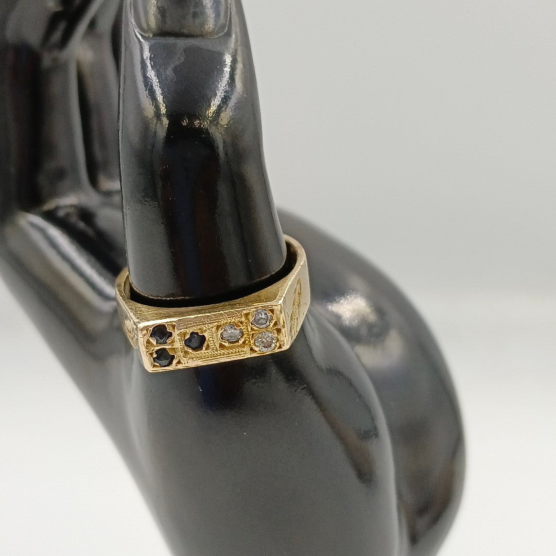 ANILLO ORO 14 K 8,60 GRMS (SEMINUEVO)