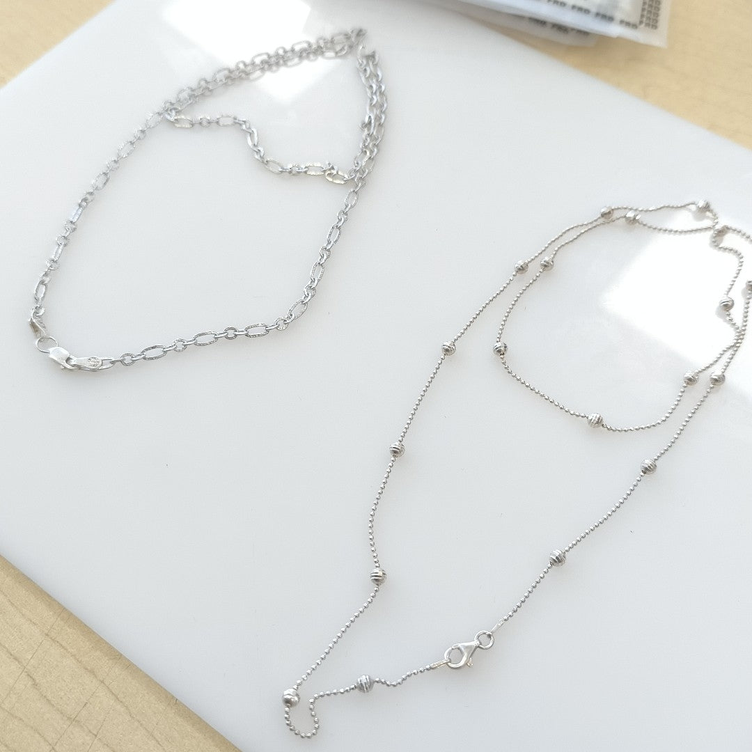 CADENA PLATA 15,60 GRMS (SEMINUEVO)