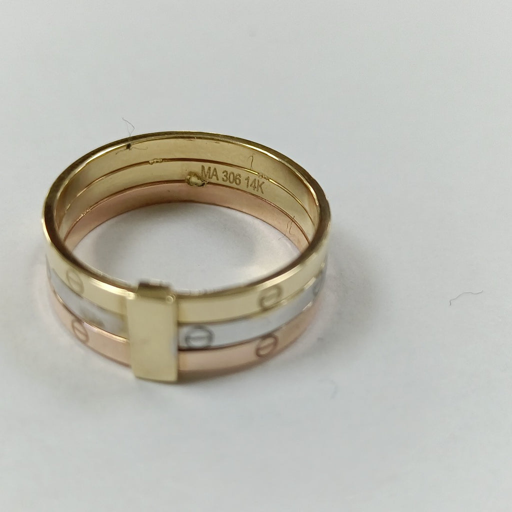 ANILLOS DAMA ORO 14K 1.1 (NUEVO)