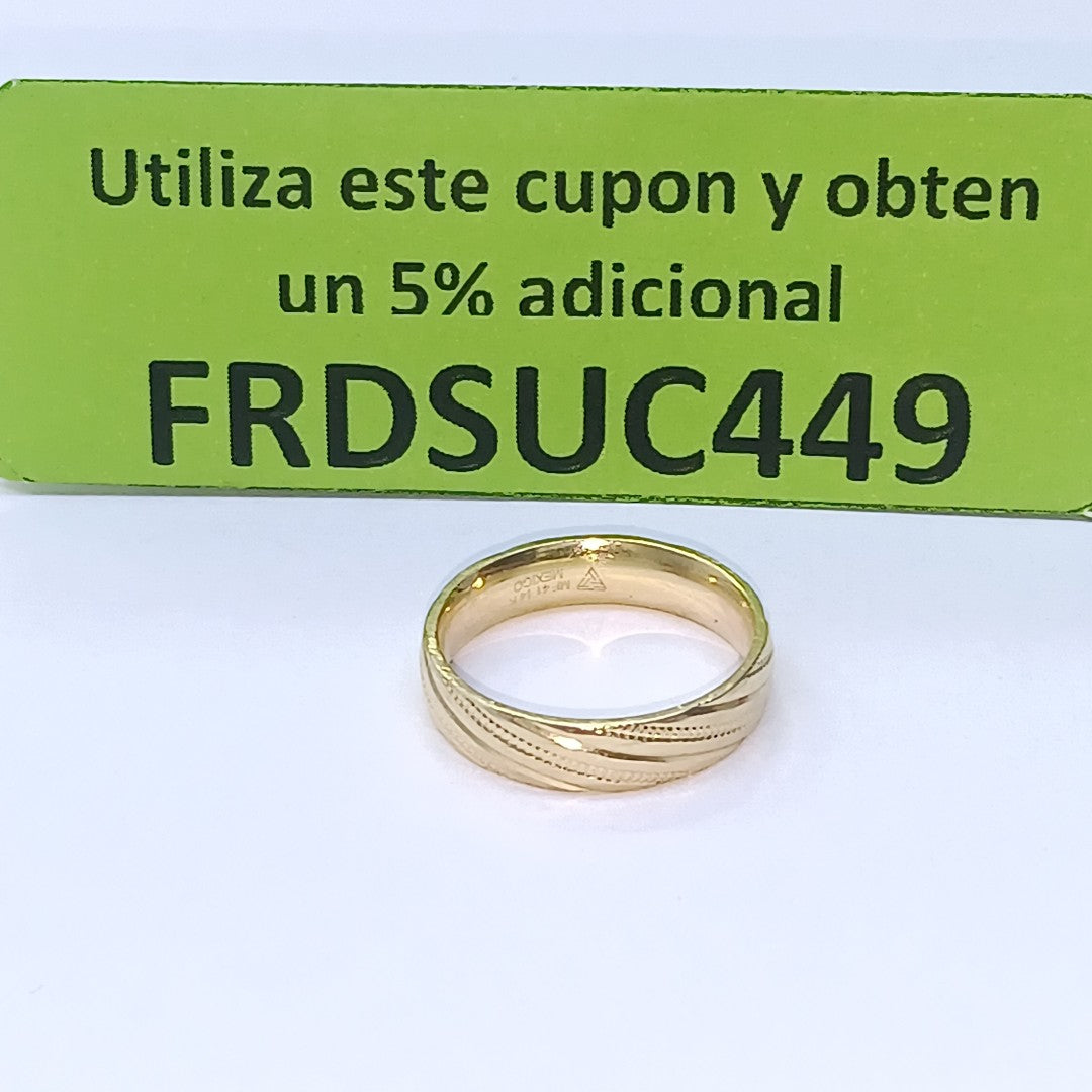 ARGOLLA ORO 8 K 2.8 GRMS (SEMINUEVO)
