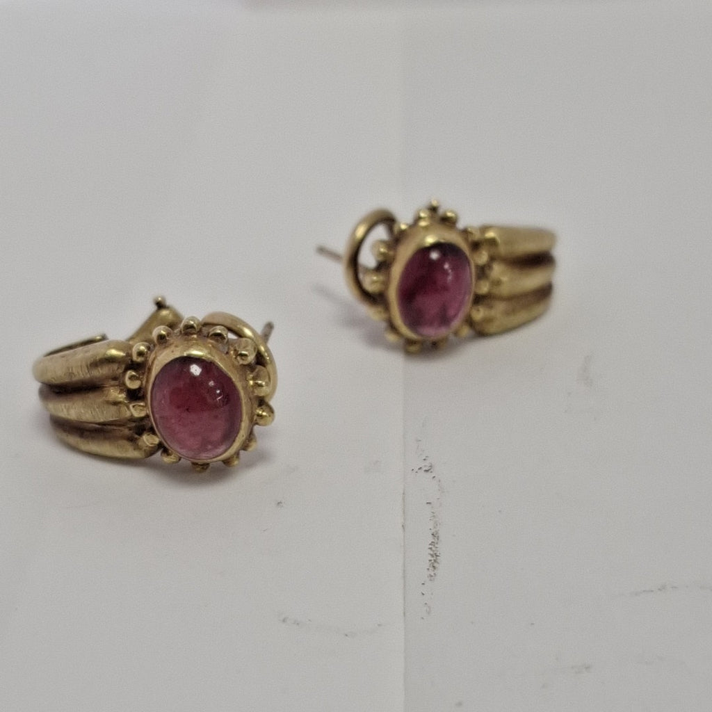 ARETES PAR ORO 14 K 7,60 GRMS (SEMINUEVO)