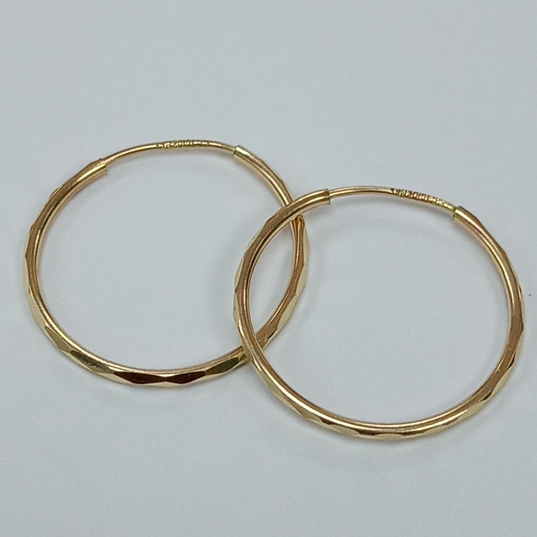 ARRACADAS PAR ORO 10 K 1 GRMS (SEMINUEVO)