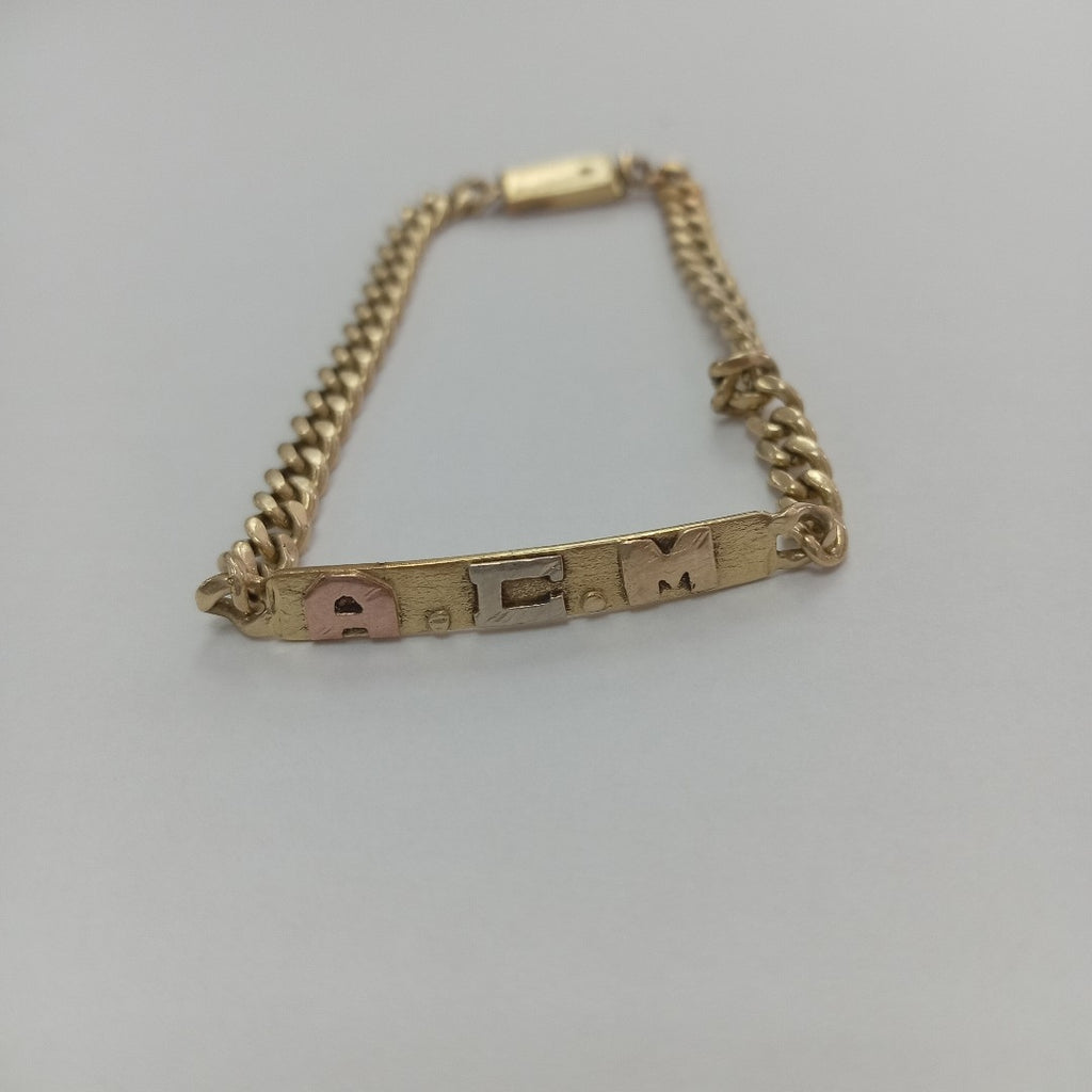 ESCLAVA ORO 14 K 7,70 GRMS (SEMINUEVO)