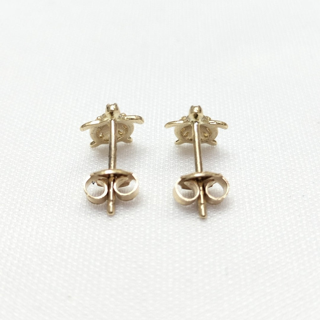 BROQUELES ORO 14K 1.2 (NUEVO)