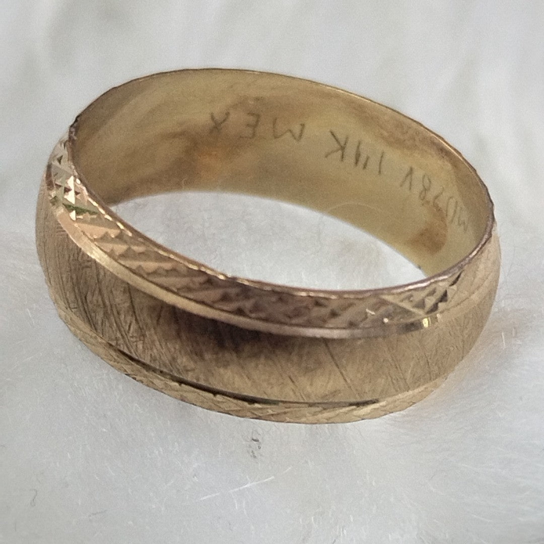 ARGOLLA ORO 14 K 1.8 GRMS (SEMINUEVO)