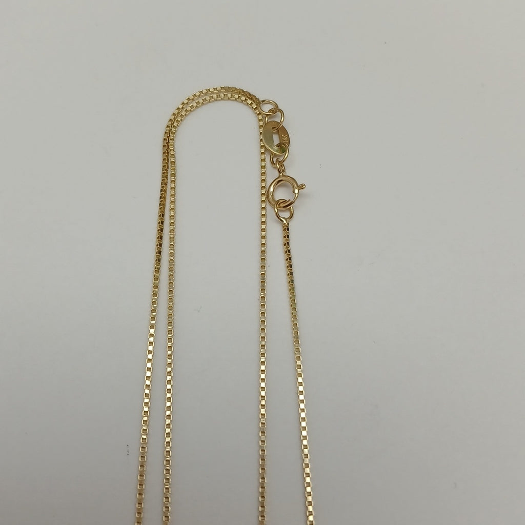 CADENA VENECIANO 14K 55 CM 2.4 GR (NUEVO)