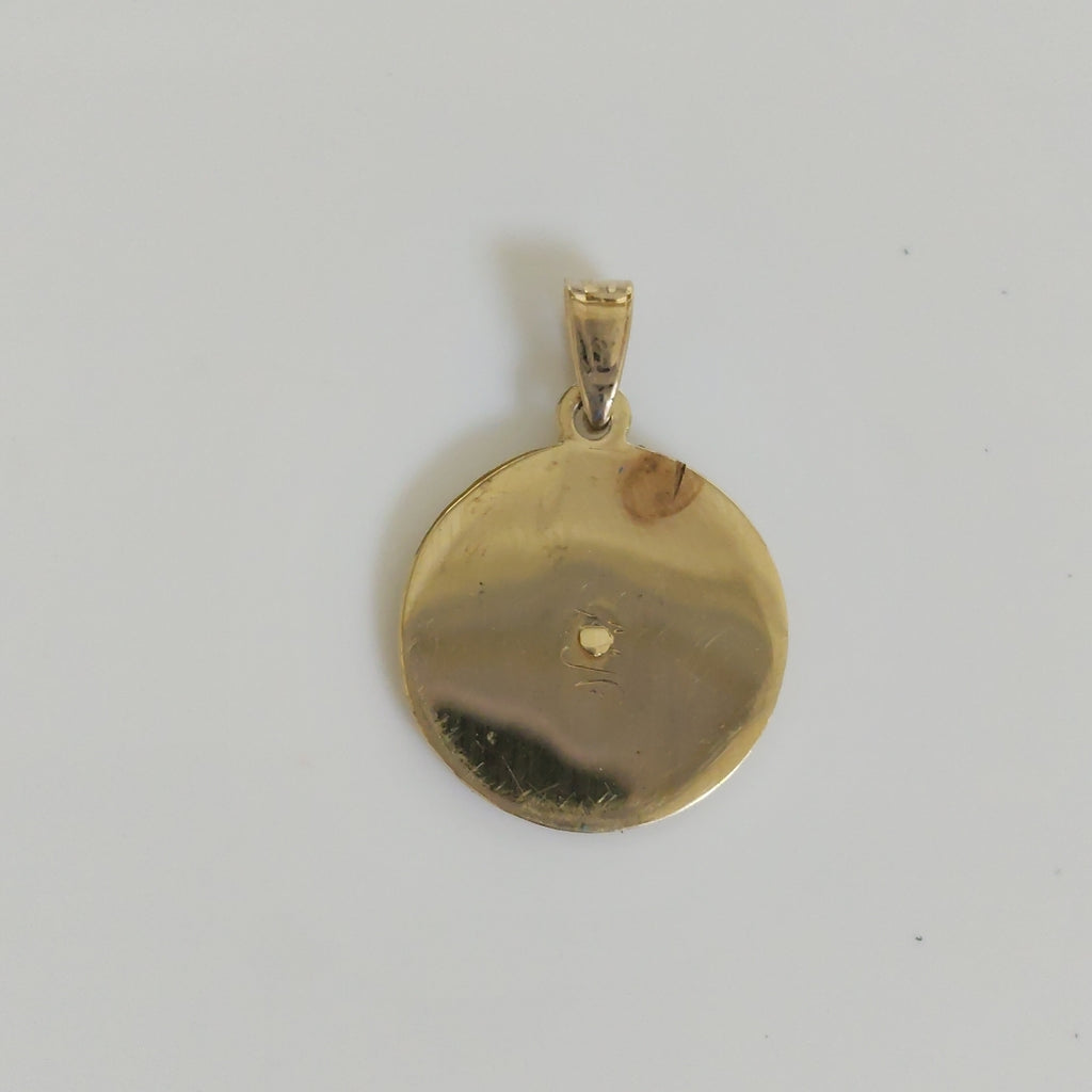MEDALLA RELIGIOSA ORO 10 K 1.6 GRMS (SEMINUEVO)