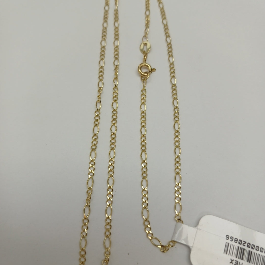 CADENA TEJIDO 3X1 14K 55 CM 2.3 GR (NUEVO)