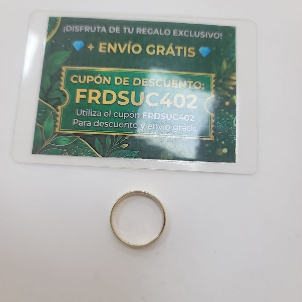 ARGOLLA ORO 10 K 2.2 GRMS (SEMINUEVO)