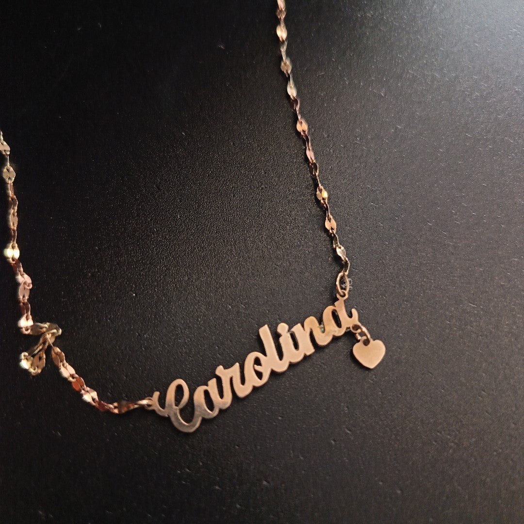 CADENA, DIJE ORO 10 K 2.9 GRMS (SEMINUEVO)