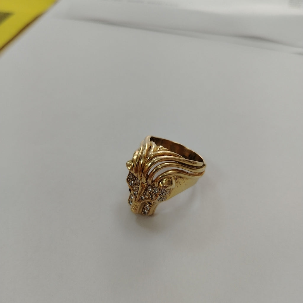 ANILLO ORO 14 K 13.2 GRMS (SEMINUEVO)